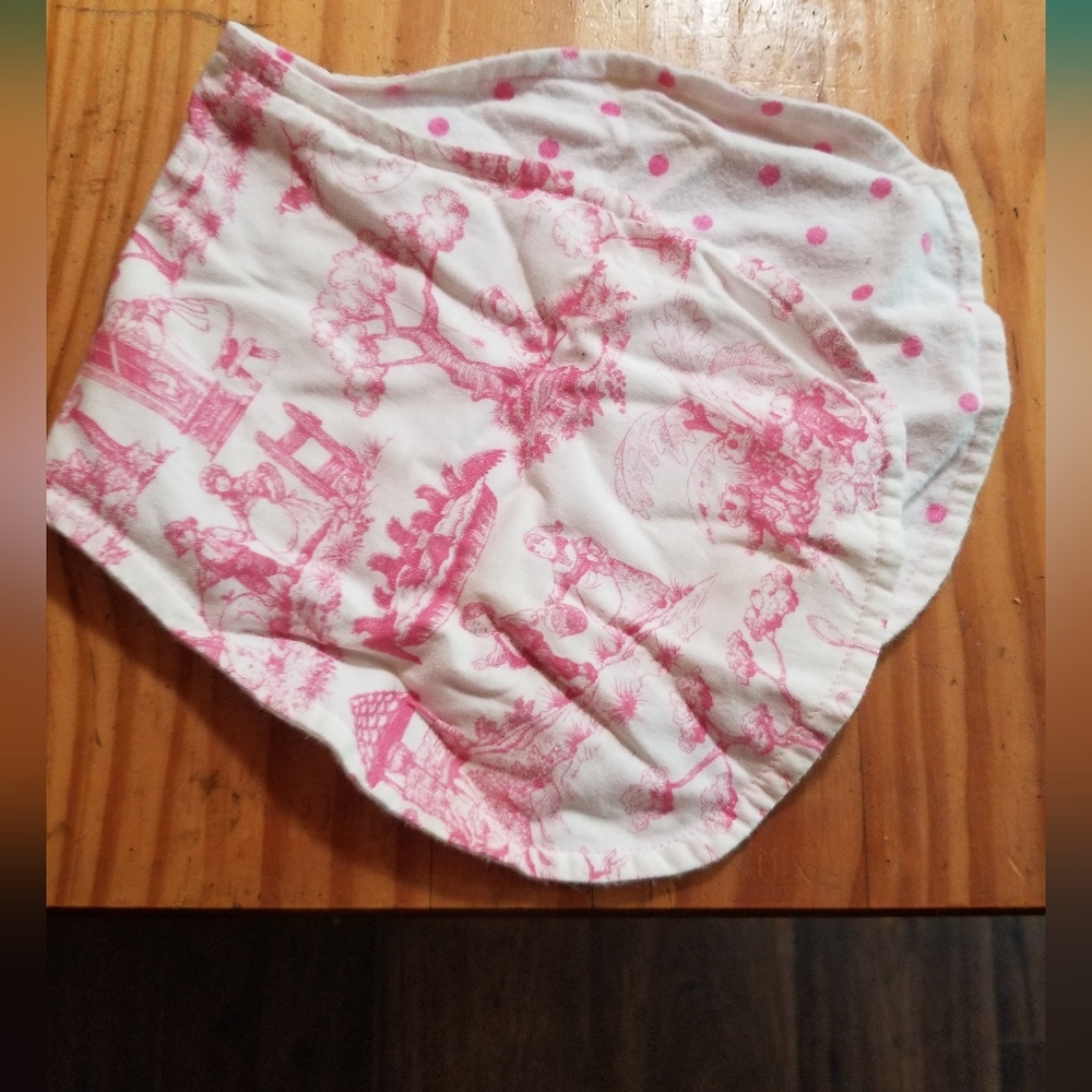 5/$20 Baby Girl Burp Cloth